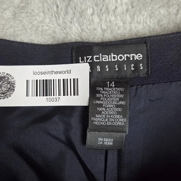 Liz Claiborne Classics Women's Purple Skirt, Size 14 - Picture 7 of 7